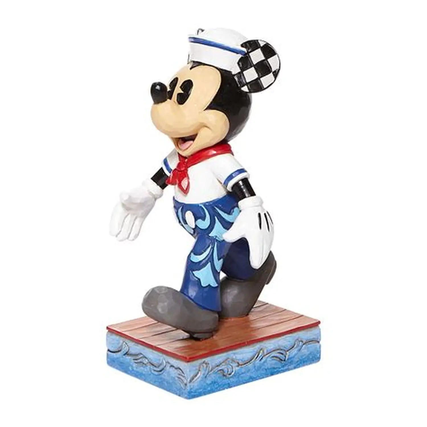 JIM SHORE DISNEY TRADITIONS SNAZZY SAILOR MICKEY MOUSE FIGURE