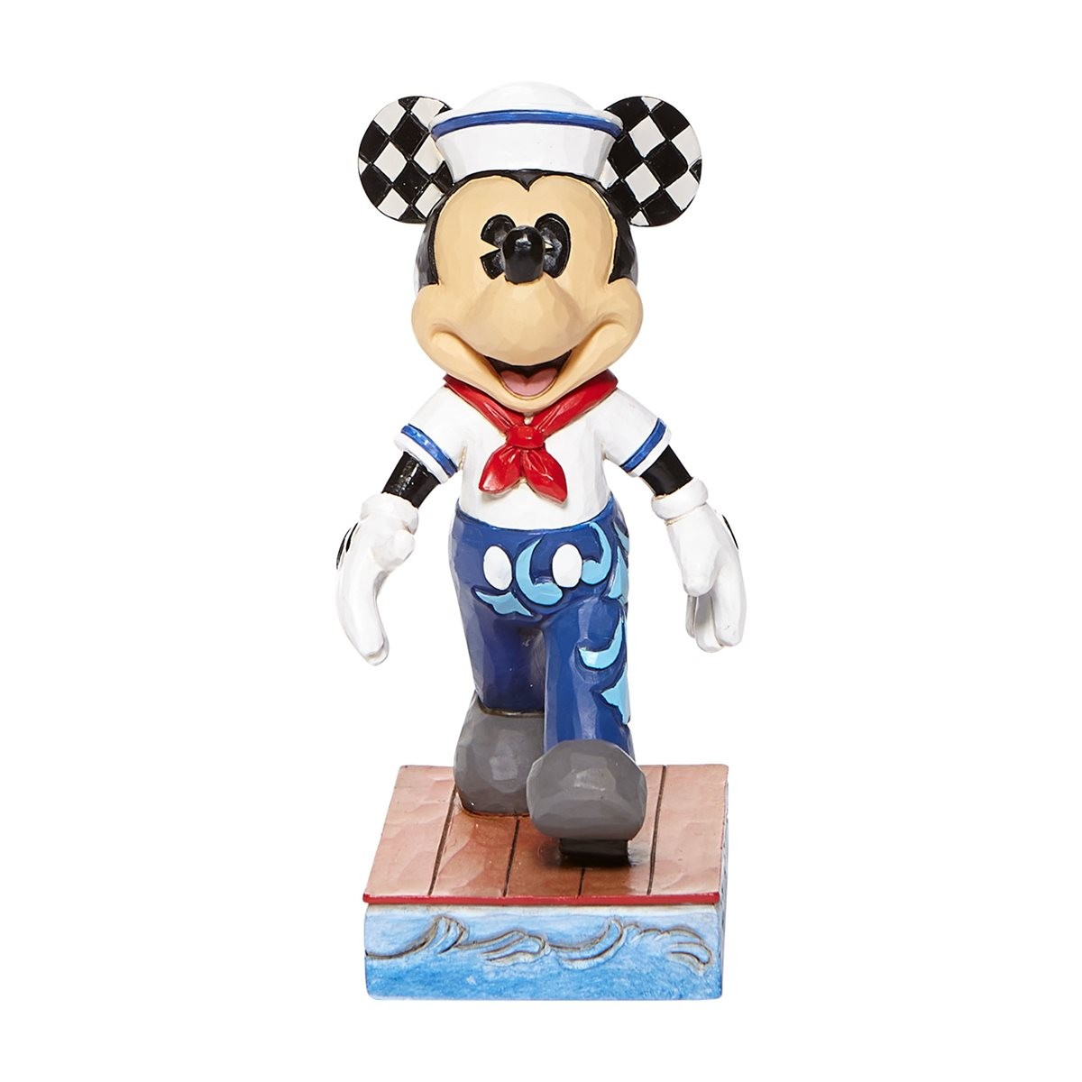 JIM SHORE DISNEY TRADITIONS SNAZZY SAILOR MICKEY MOUSE FIGURE