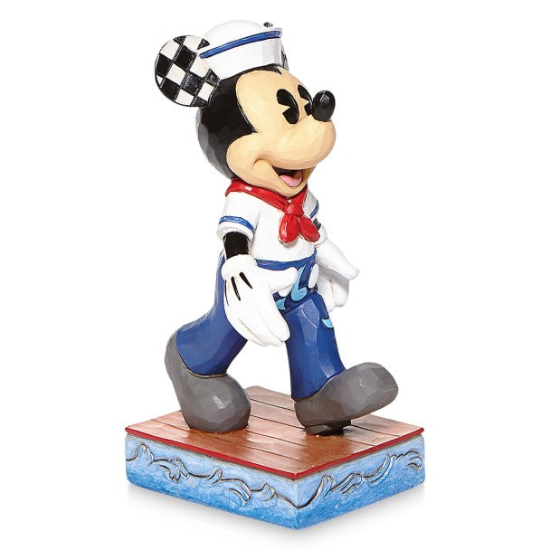 JIM SHORE DISNEY TRADITIONS SNAZZY SAILOR MICKEY MOUSE FIGURE