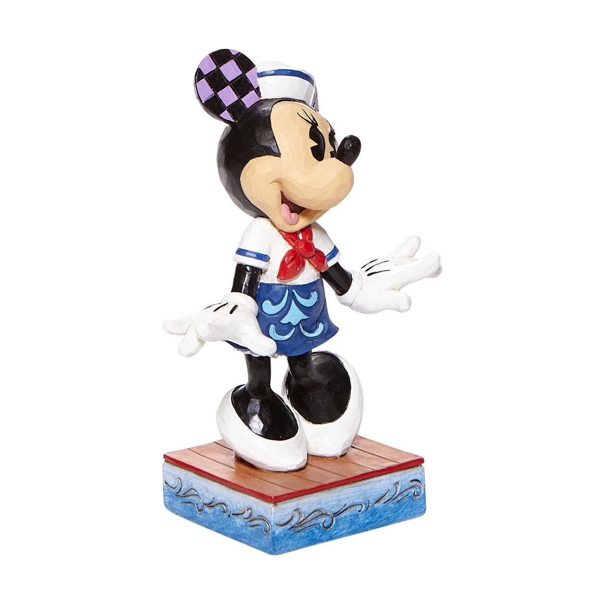 JIM SHORE DISNEY TRADITIONS SASSY SAILOR MINNIE MOUSE FIGURE