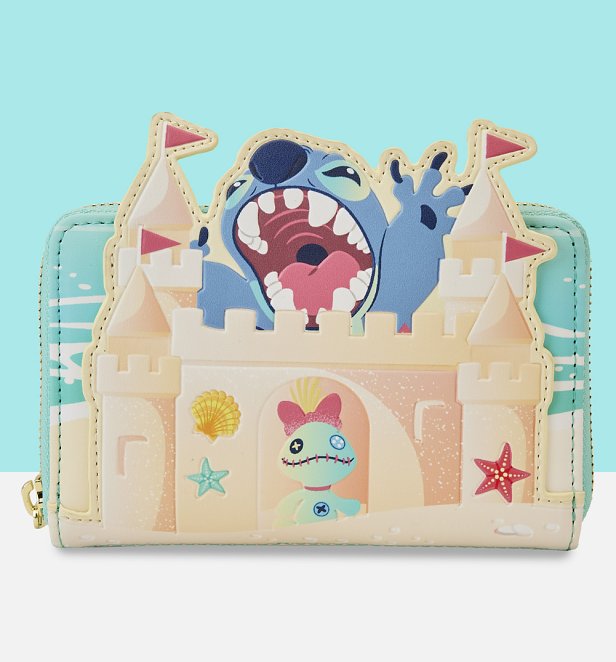 LOUNGEFLY STITCH BEACH WALLET