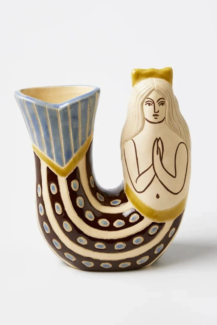 JONES & CO SPOTTY SIREN VASE