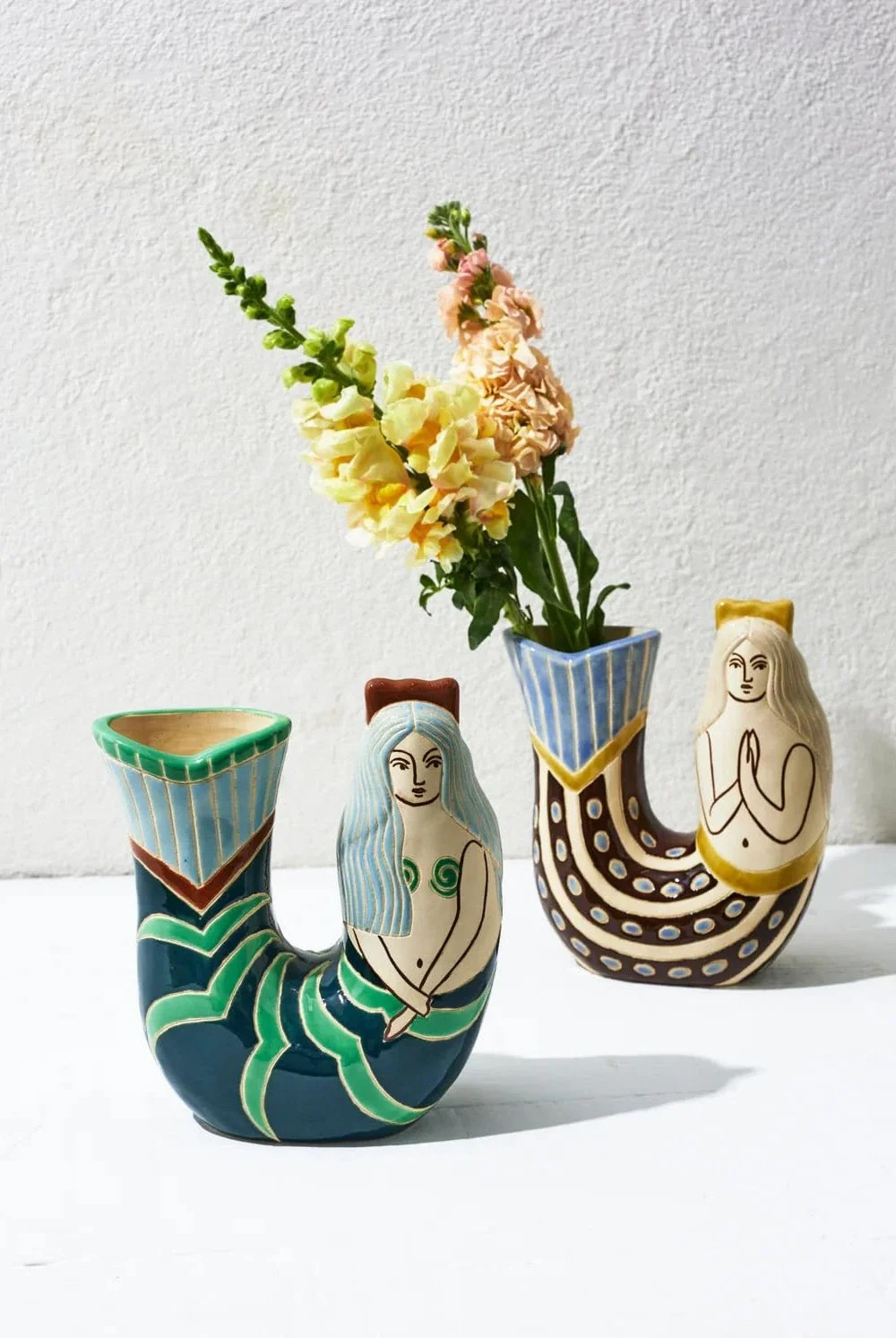 JONES & CO SPOTTY SIREN VASE