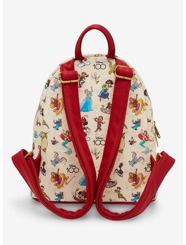 LOUNGEFLY THE DISNEY 100 BAND MINI BACKPACK 