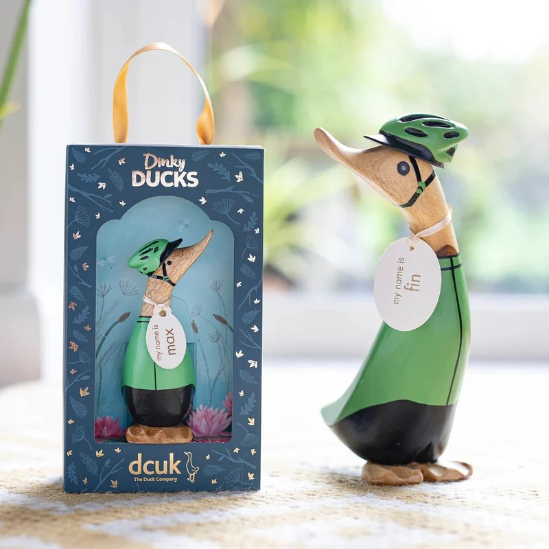 DINKY DCUK GREEN BIKE OUTFIT