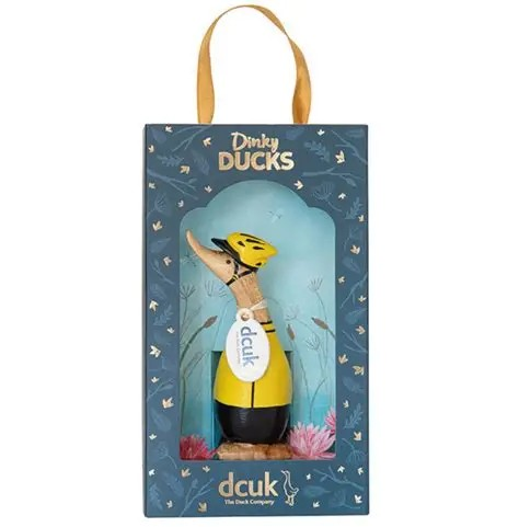 DINKY DCUK YELLOW BIKE OUTFIT
