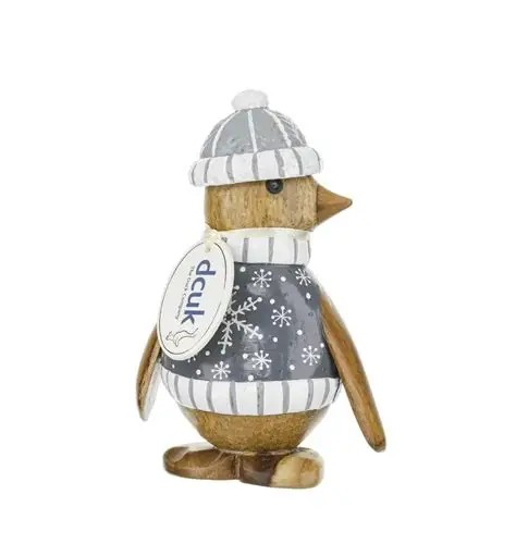 DCUK PENGUIN WITH GRAY SWEATER RIGHT FACING FIGURE