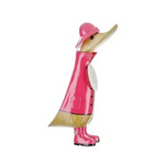DCUK WITH PINK RAINCOAT LEFT FACING FIGURE