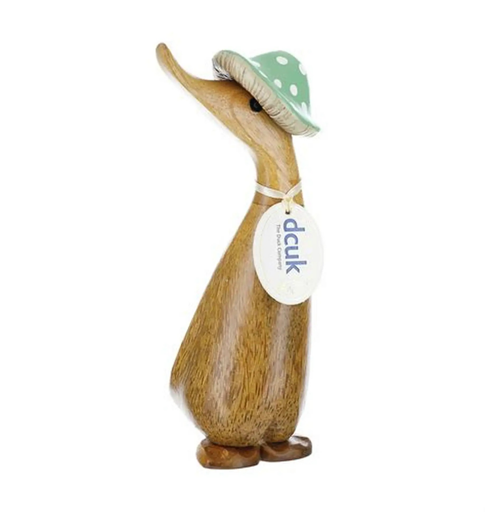DCUK TEAL MUSHROOM RUNNER DUCK LEFT FACING FIGURE