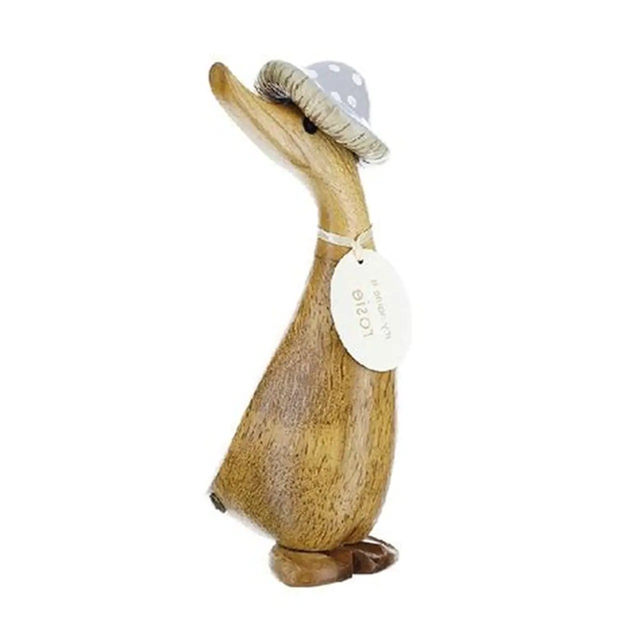 DCUK GRAY MUSHROOM RUNNER DUCK LEFT FACING FIGURE