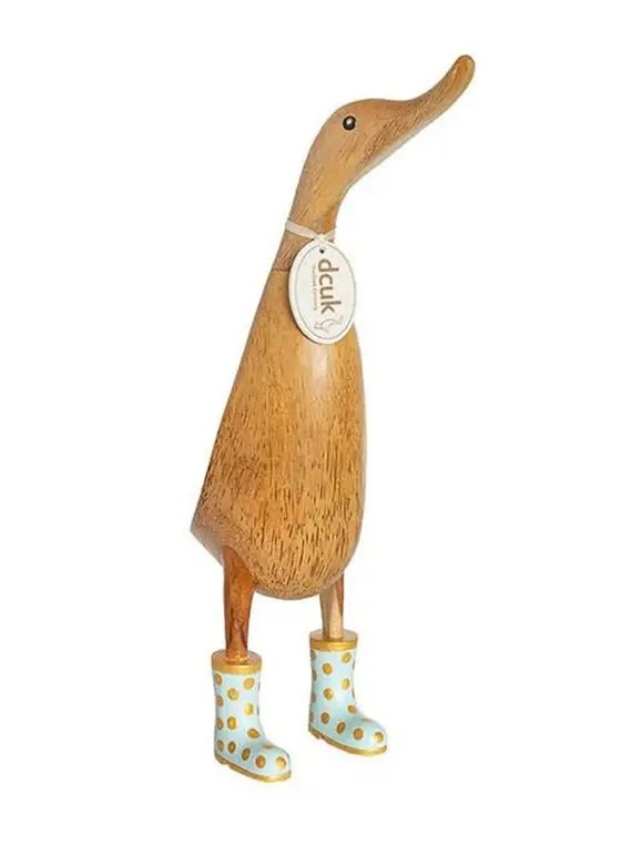 DCUK PINK AND GOLD SPOTTED BOOTS FIGURE