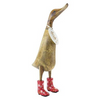 DCUK RED FLORAL BOOTS FIGURE