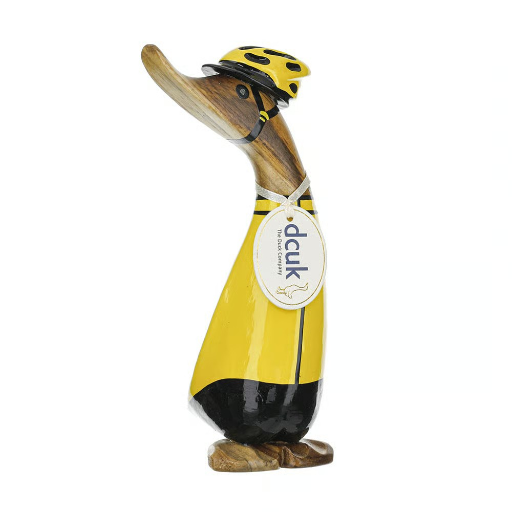 DCUK YELLOW BIKE OUTFIT LEFT FACING FIGURE 