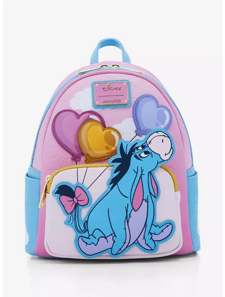 LOUNGEFLY EEYORE HEART BALLOON MINI BACKPACK