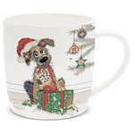 BUG ART PRESENT DOG MUG