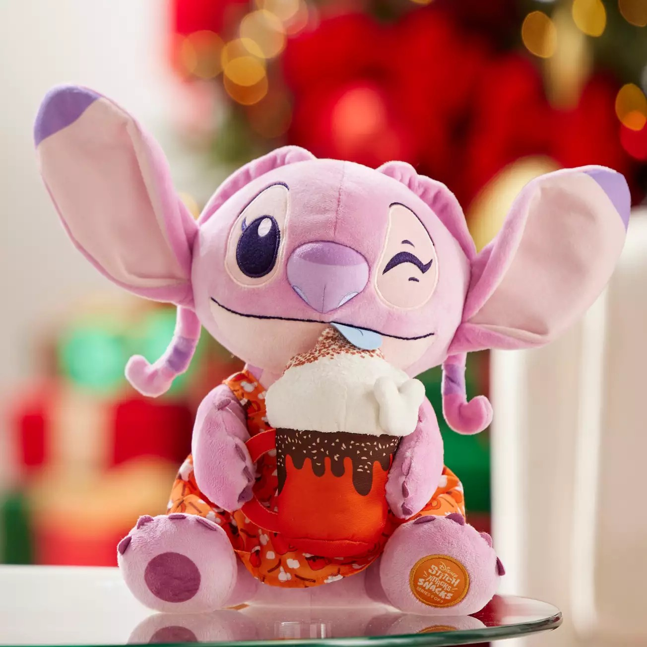ANGEL STITCH ATTACKS SNACKS PLUSH HOT CHOCLATE