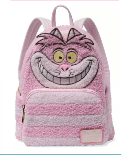 LOUNGEFLY DISNEY PLUSH CHESIRE CAT BACKPACK