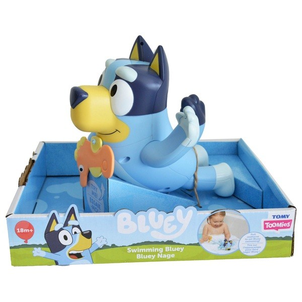 SWIMMING BLUEY