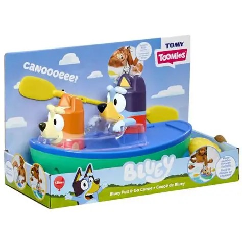 BLUEY PULL AND GO CANOE