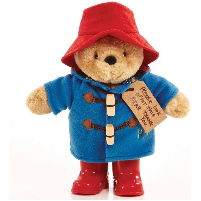 PADDINGTON WITH RED RAIN BOOTS