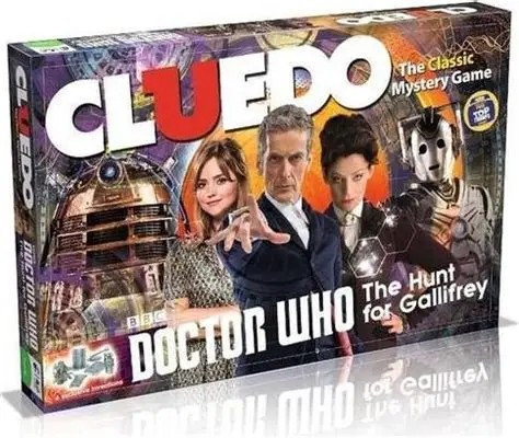 CLUEDO DR WHO EDITION THE HUNT FOR GALLIFREY 