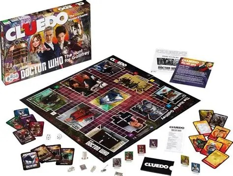 CLUEDO DR WHO EDITION THE HUNT FOR GALLIFREY 