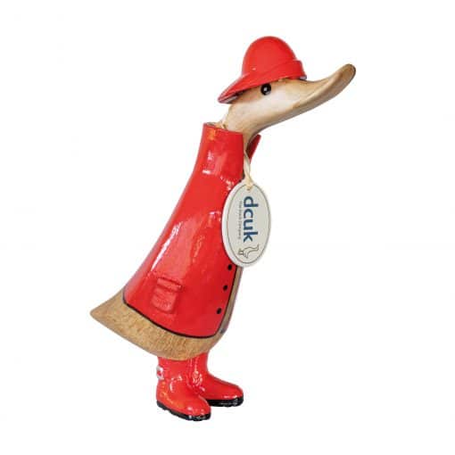 DCUK RED RAINCOAT FORWARD