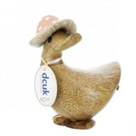 DCUK CORAL WOODEN MUSHROOM DUCK FORWARD FACING