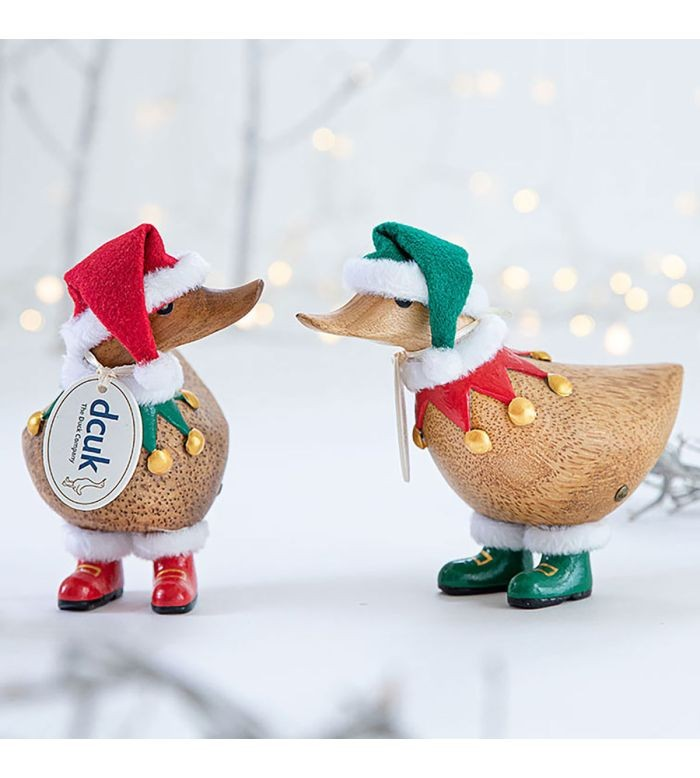 TRADITIONAL DUCKIE CHRISTMAS DUCKLINGS  ELVES