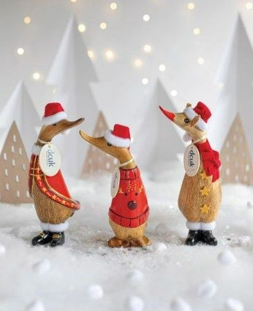 CHRISTMAS DUCKS ASST OUTFITS