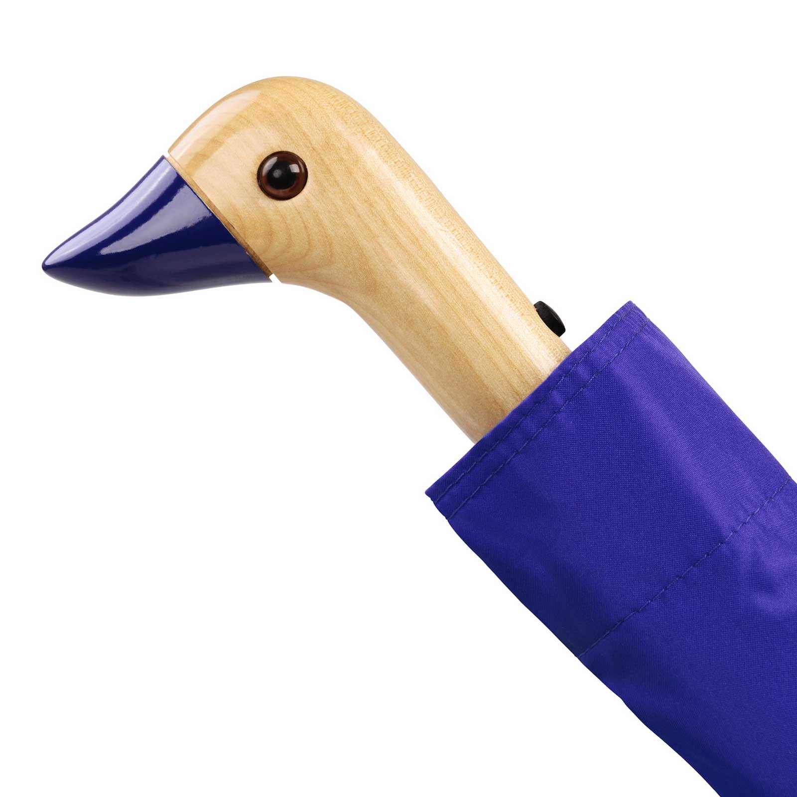 DCUK ROYAL BLUE DUCK HANDLE UMBRELLA