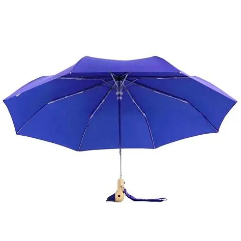 DCUK ROYAL BLUE DUCK HANDLE UMBRELLA
