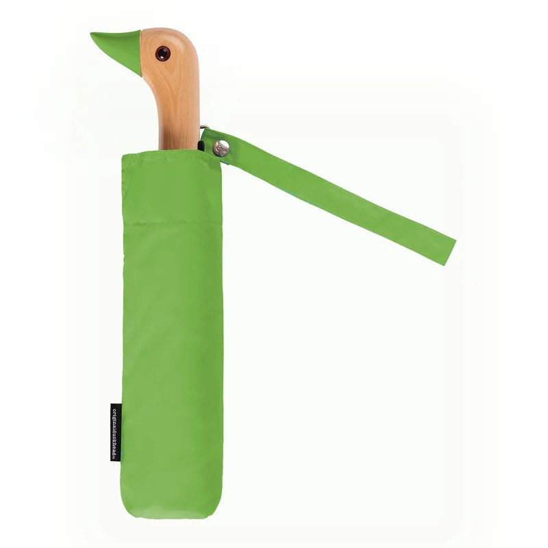 DCUK GRASS GREEN DUCK HANDLE UMBRELLA