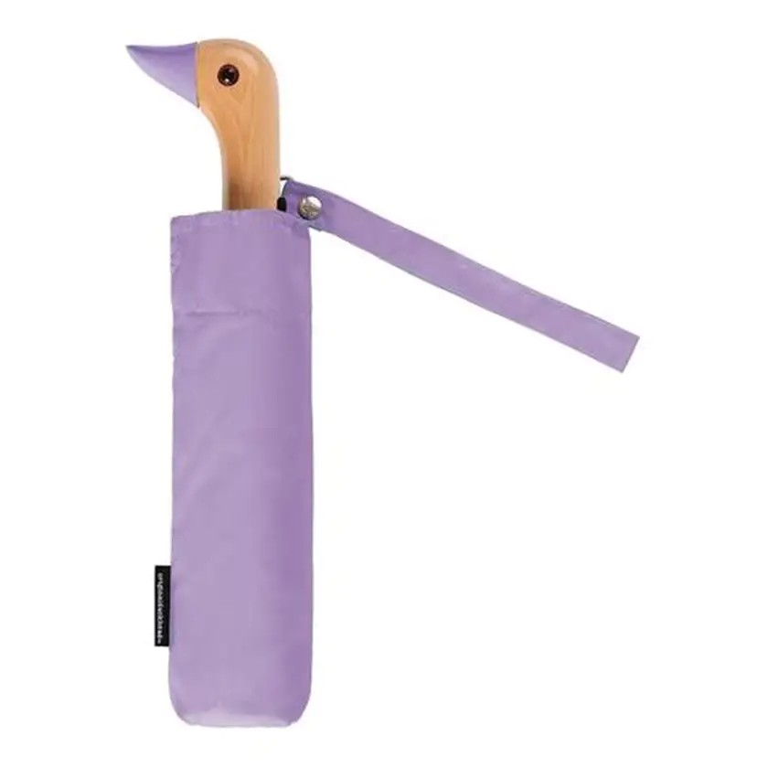 DCUK LILAC DUCK HANDLE UMBRELLA 