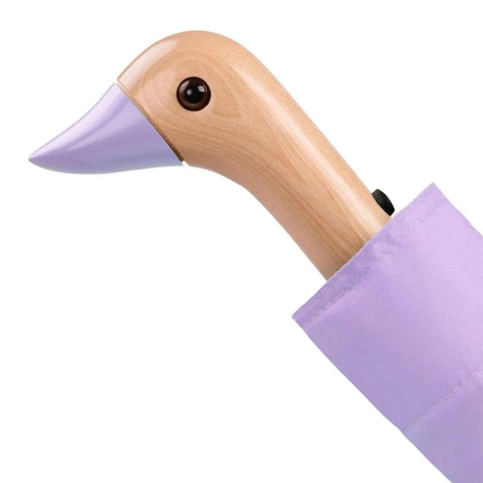 DCUK LILAC DUCK HANDLE UMBRELLA 