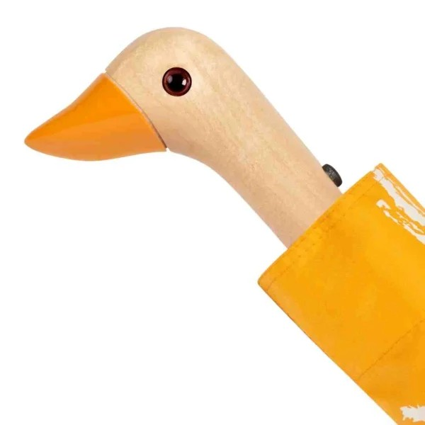 DCUK SAFFRON BRUSH DUCK HANDLE UMBRELLA 
