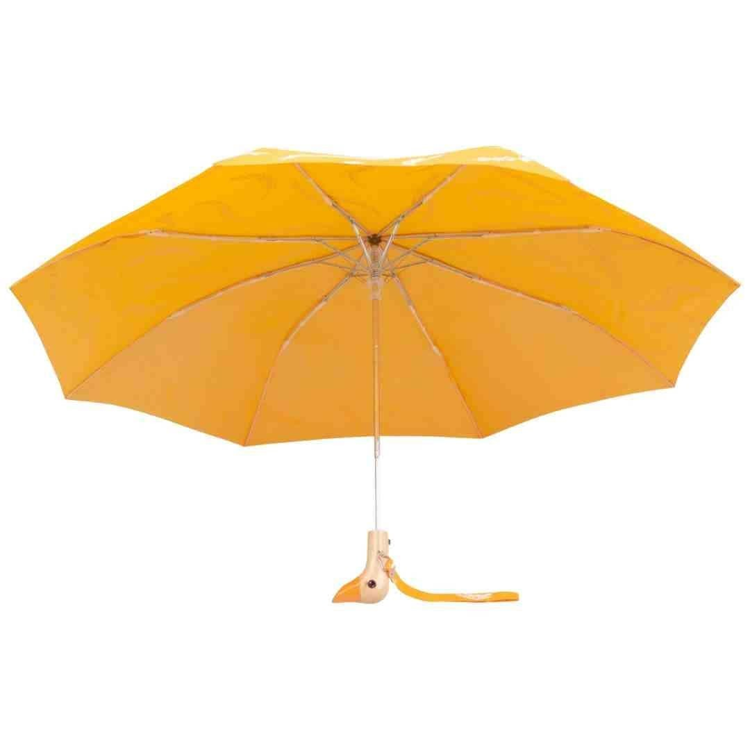 DCUK SAFFRON BRUSH DUCK HANDLE UMBRELLA 