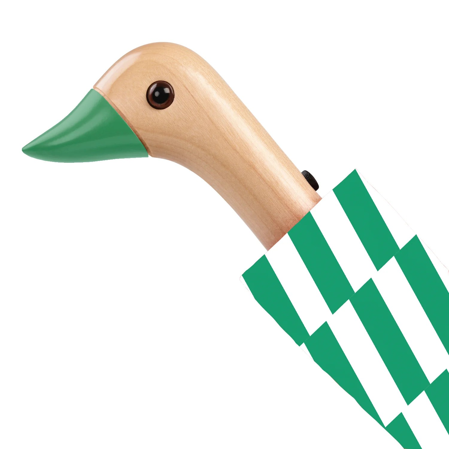 DCUK KELLY GARS GREEN DUCK HANDLE UMBRELLA