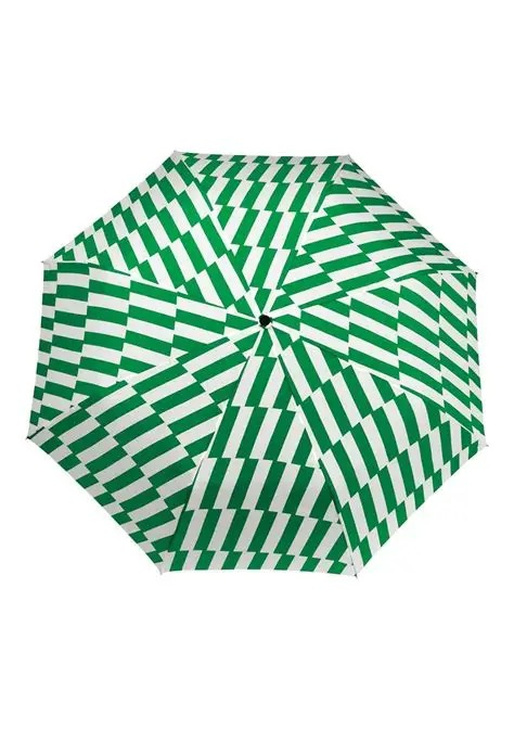 DCUK KELLY GARS GREEN DUCK HANDLE UMBRELLA