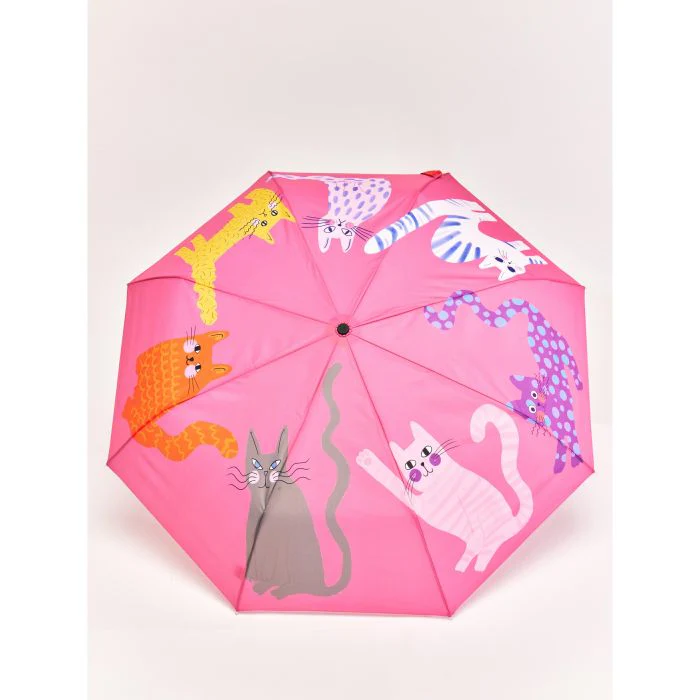 ORIGINAL DUCKHEAD DUCK UMBRELLA COMPACT FUCHSIA ARTY CATS
