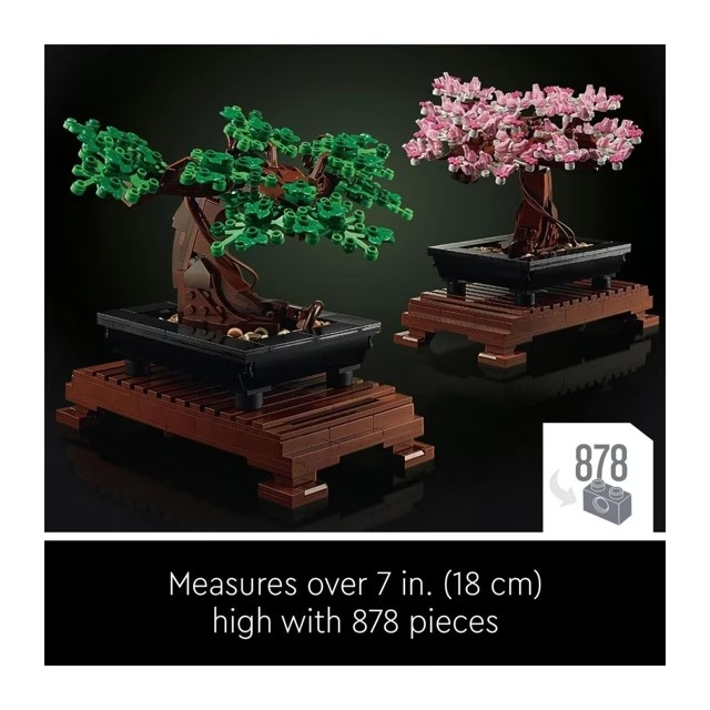 LEGO BOTANICAL COLLECTION BONSAI TREE MODEL