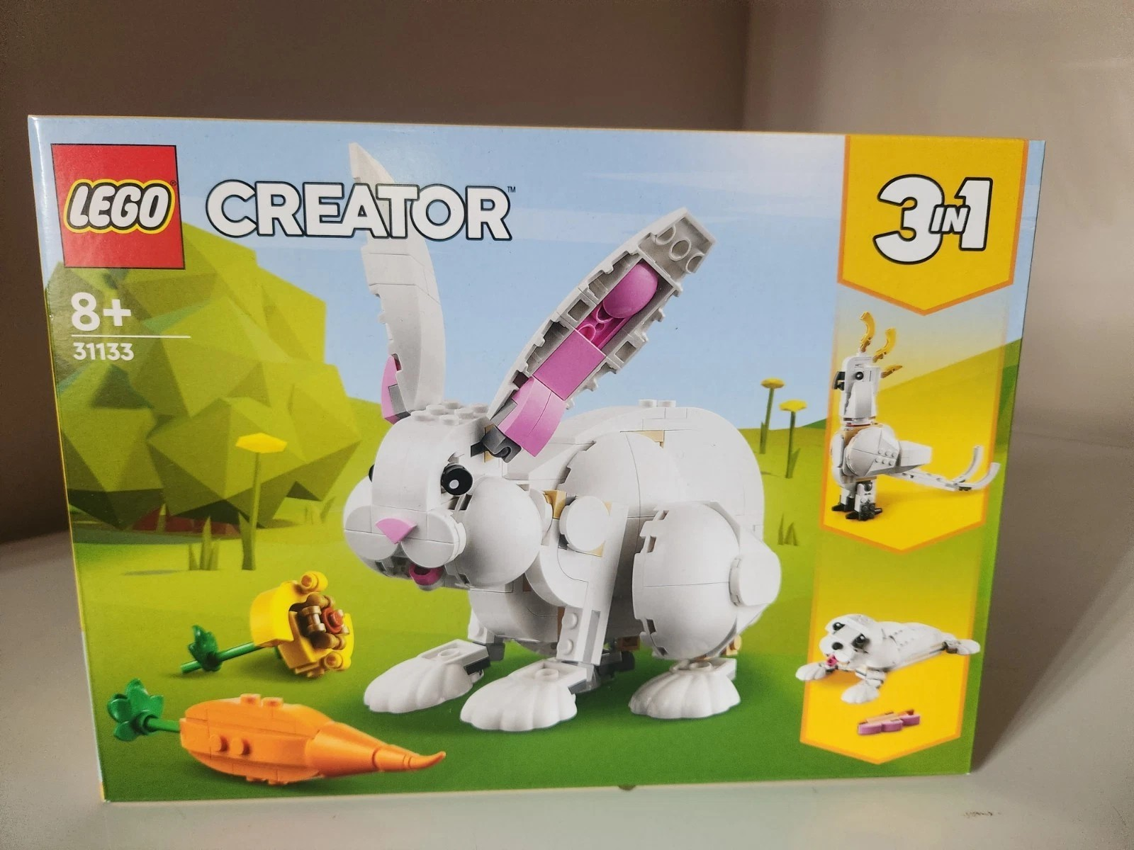 LEGO CREATOR THREE IN ONE RABBIT MODEL
