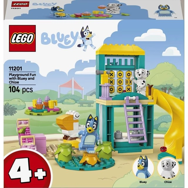 LEGO BLUEY PLAYGROUND FUN WITH BLUEY AND CHLOE MODEL