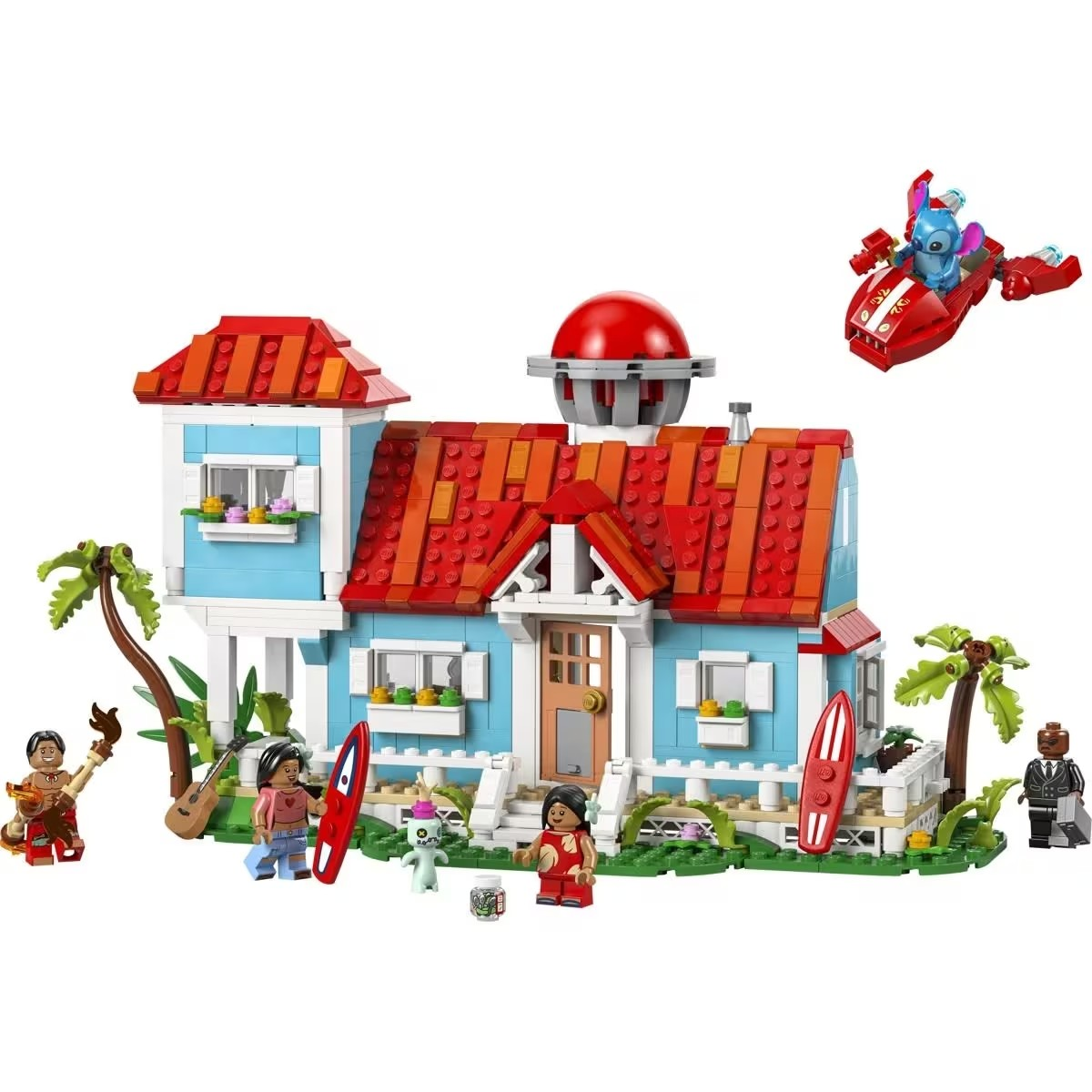 LEGO DISNEY LILO AND STITCH BEACH HOUSE MODEL