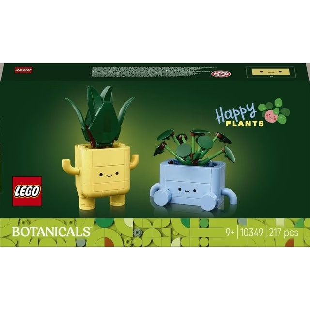 LEGO BOTANICALS HAPPY PLANTS MODEL