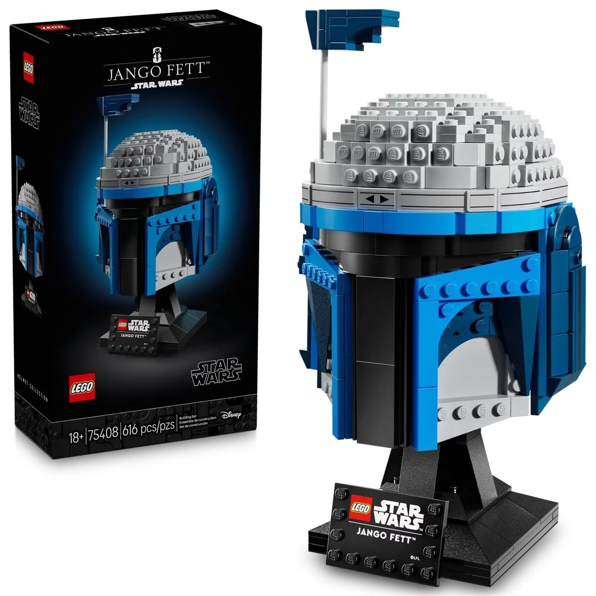 LEGO STAR WARS JANGO FETT HELMET COLLECTION