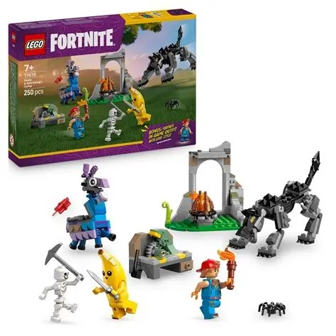 LEGO FORTNITE PEELY & SPARKPLUG'S CAMP