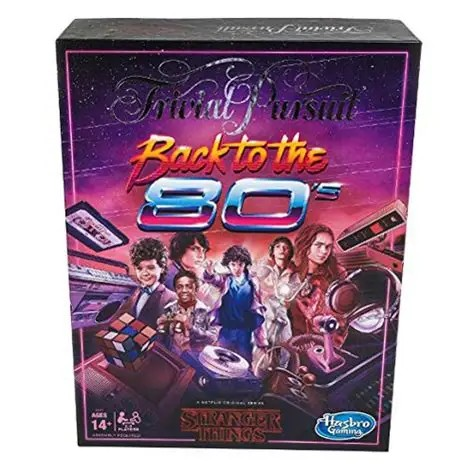 TRIVIAL PURSUIT BACK TO THE 80'S STRANGER THINGS 