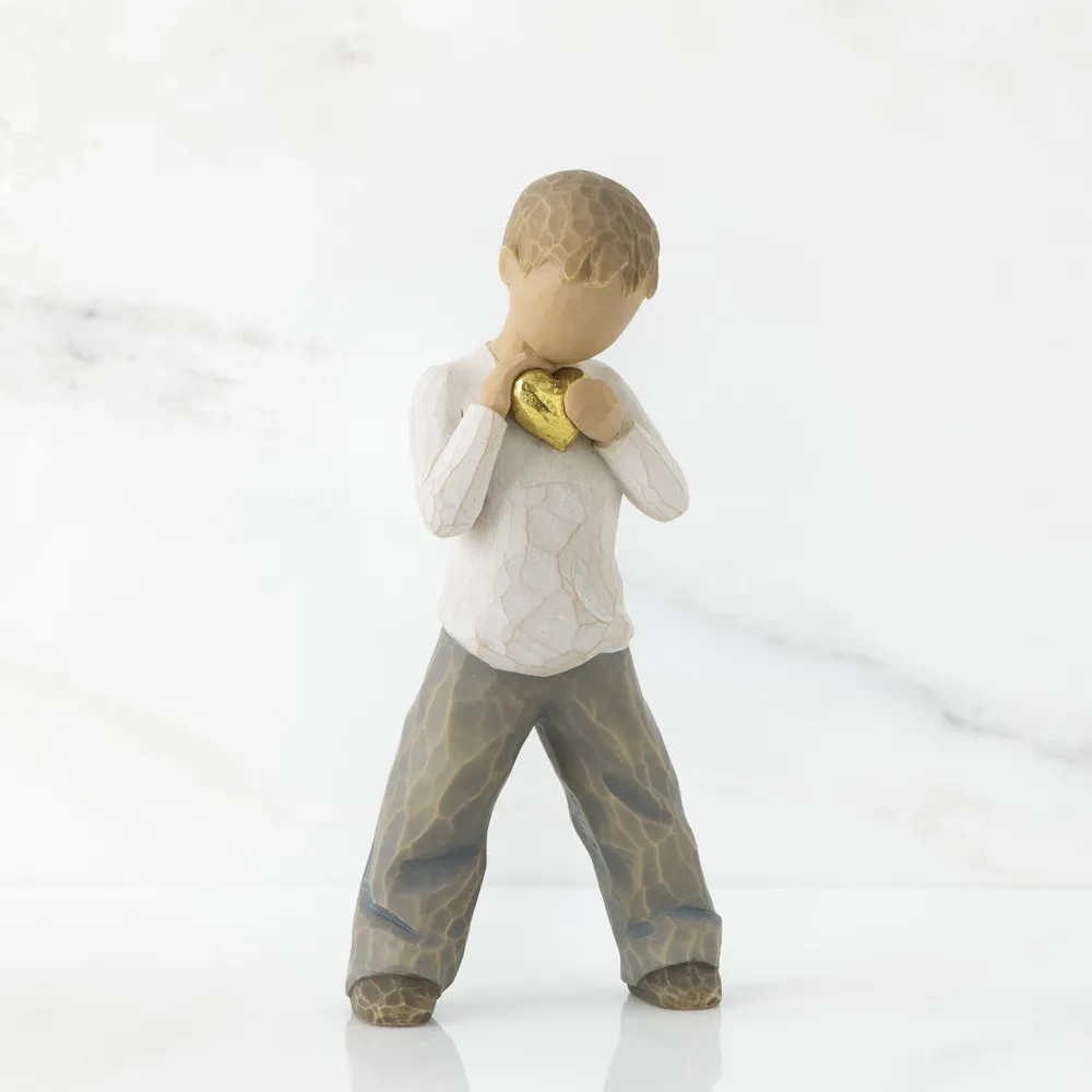 WILLOW TREE HEART OF GOLD FIGURE