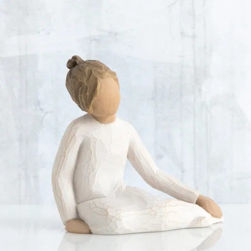 WILLOW TREE THOUGHTFUL CHILD FIGURE